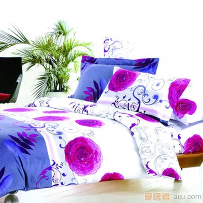 家元素爱慕欧式圆角双层贴边AB版纯棉四件套——舒适与优雅的完美结合